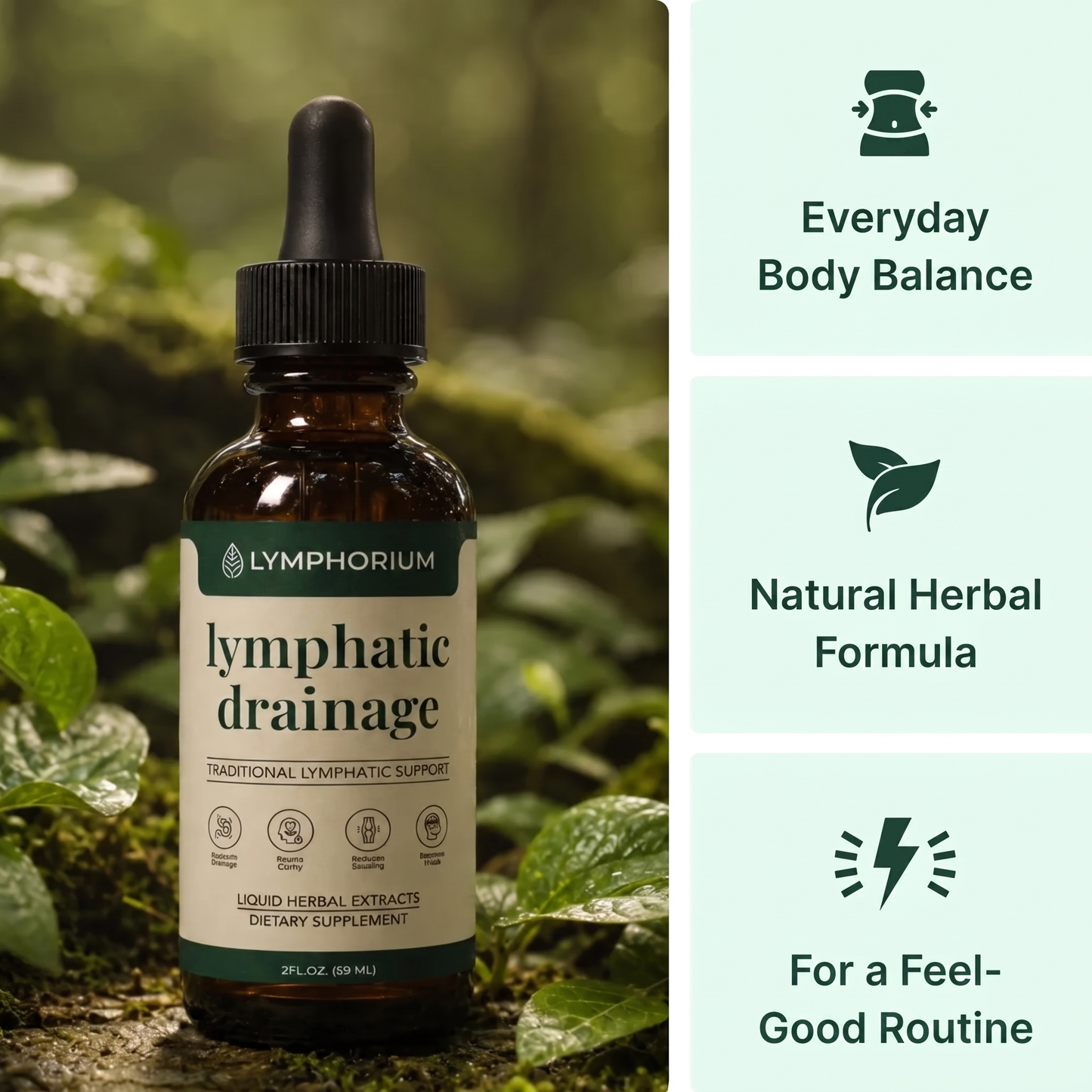 Lymphorium Lymphatic Drainage Drops